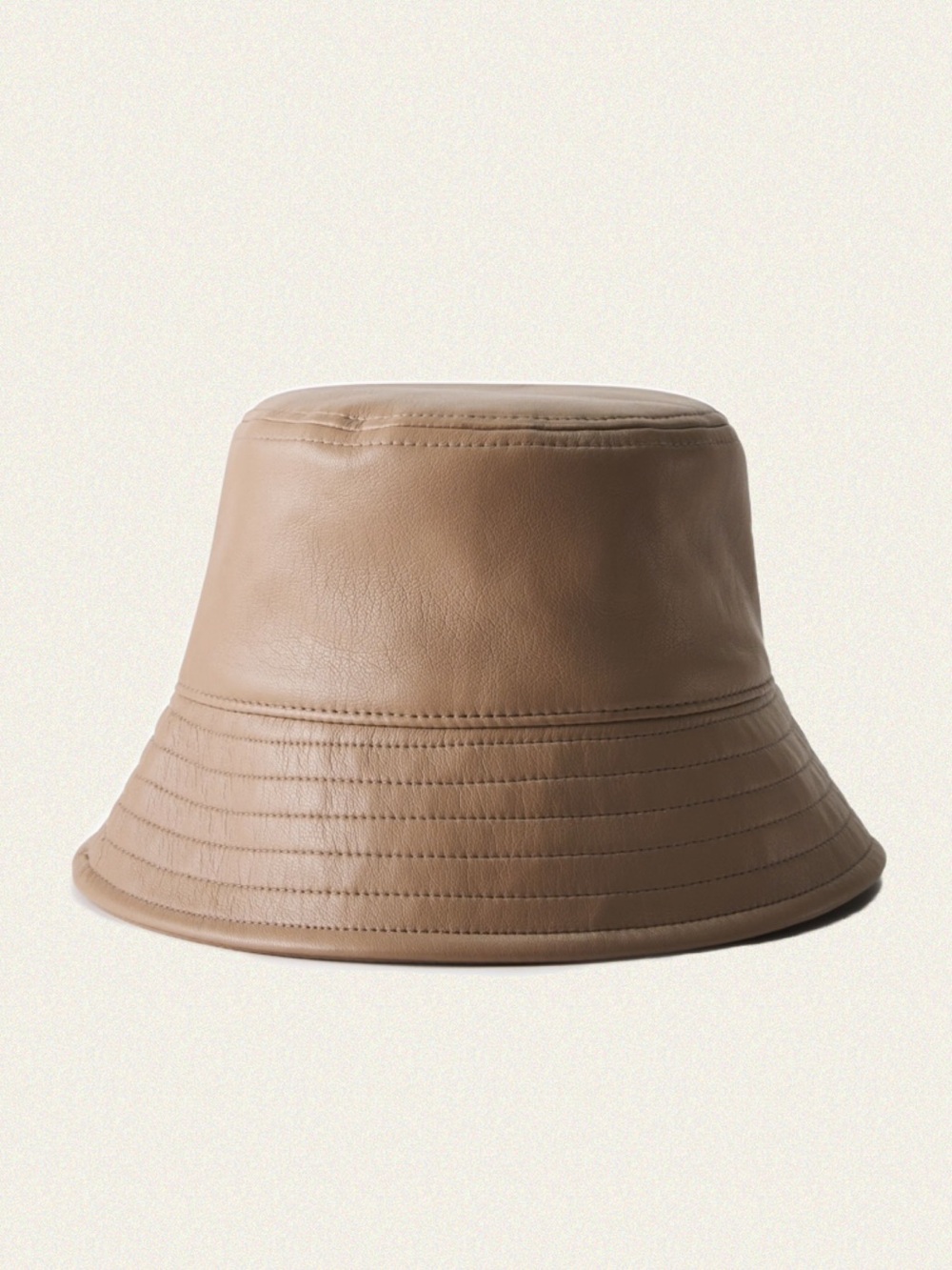 Babaton Sandra Vegan Leather Bucket Hat